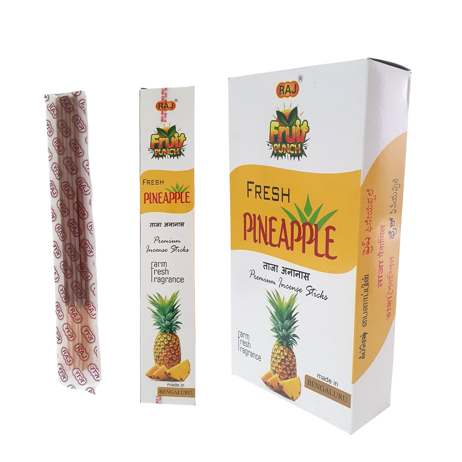 FRESH PINEAPPLE INCENSE STICKS - Image 2