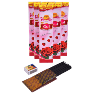 FRAGRANT WAVES SERIES - GUL INCENSE STICKS LONGECO PACK