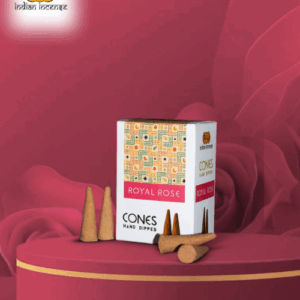 Royal Rose Hand Dipped Incense Cones