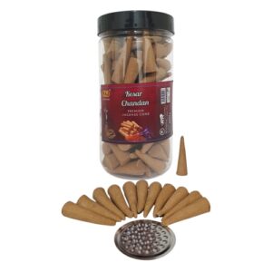 Kesar Chandan cone 200g