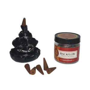 Sandalwood Backflow Incense Cones 100g