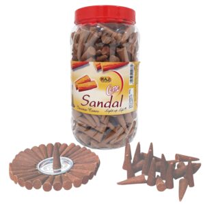 SANDALWOOD- CONES 500G JAR