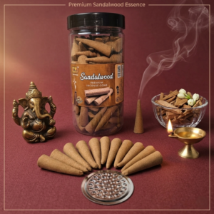SANDALWOOD CONE - 200g JAR