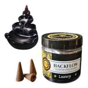 Luxury Backflow Incense cone 100g