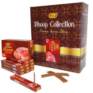 Premium 4-Inch Dhoop – Rose