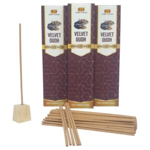 Velvet Oudh Bambooless Incense Dhoop Sticks
