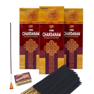Pure Chandanam Premium Incense sticks Jumbo Pack