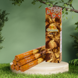 Benzoin Tall Hexa Incense Sticks
