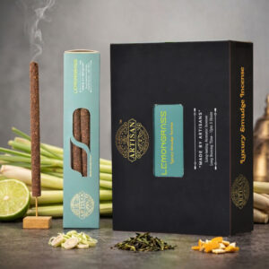 Artisan Lemongrass Luxury Smudge Sticks