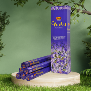 Violet Tall Hexa Incense Sticks