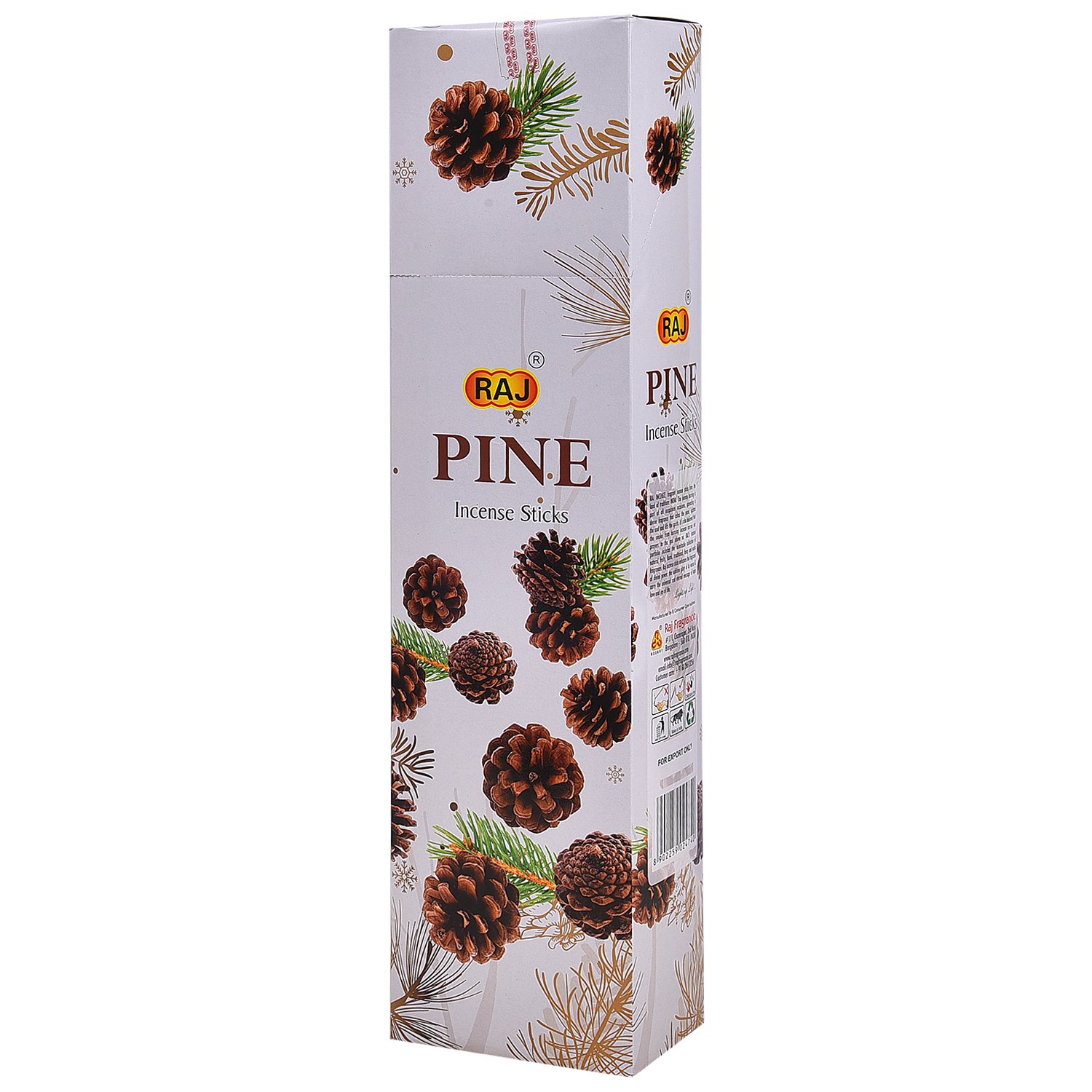 Pine Tall Hexa Incense Sticks - Image 2