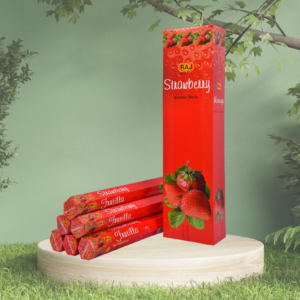 Strawberry Tall Hexa Incense Sticks