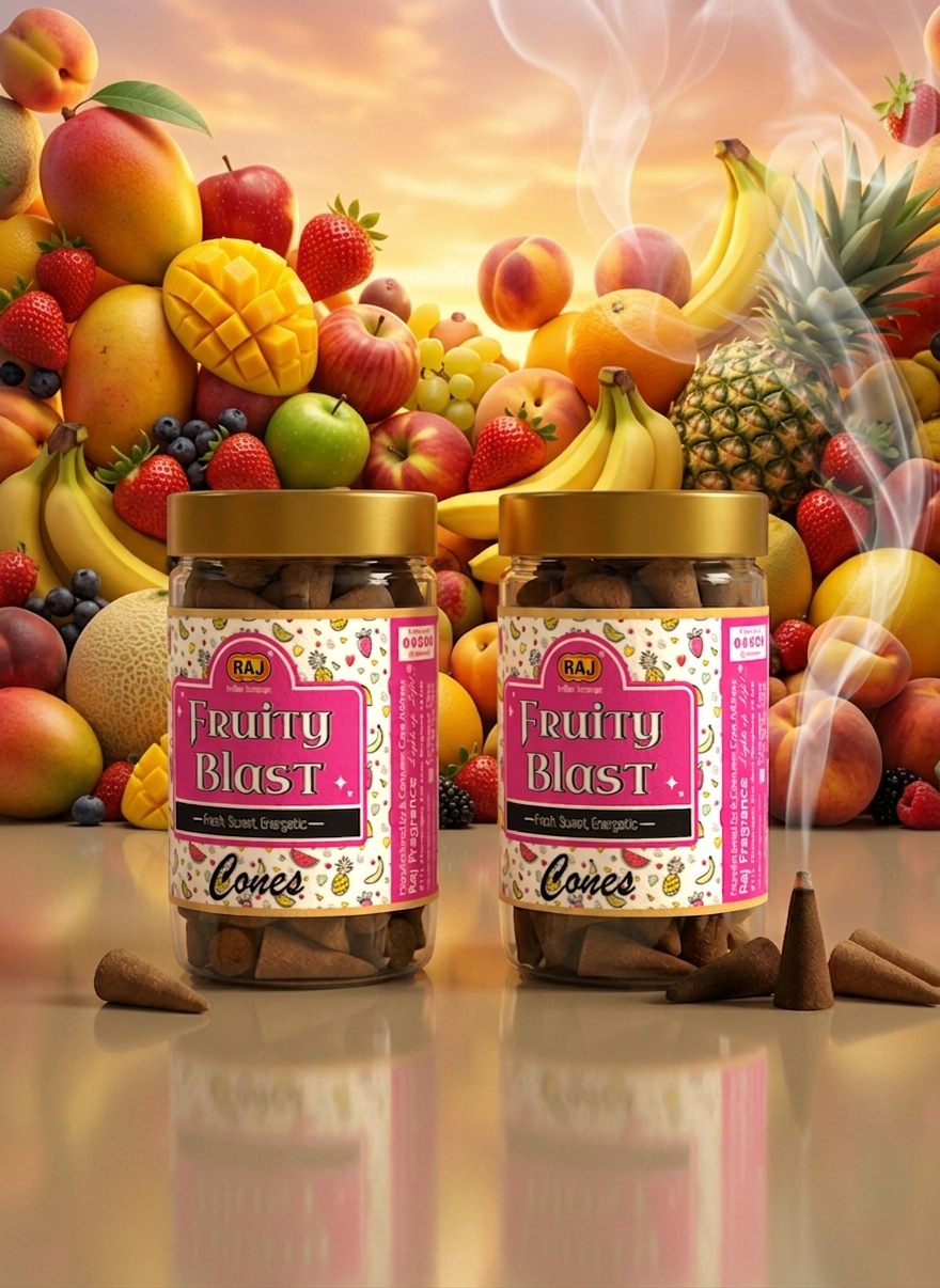 Fruity Blast Incense Cones - Image 2