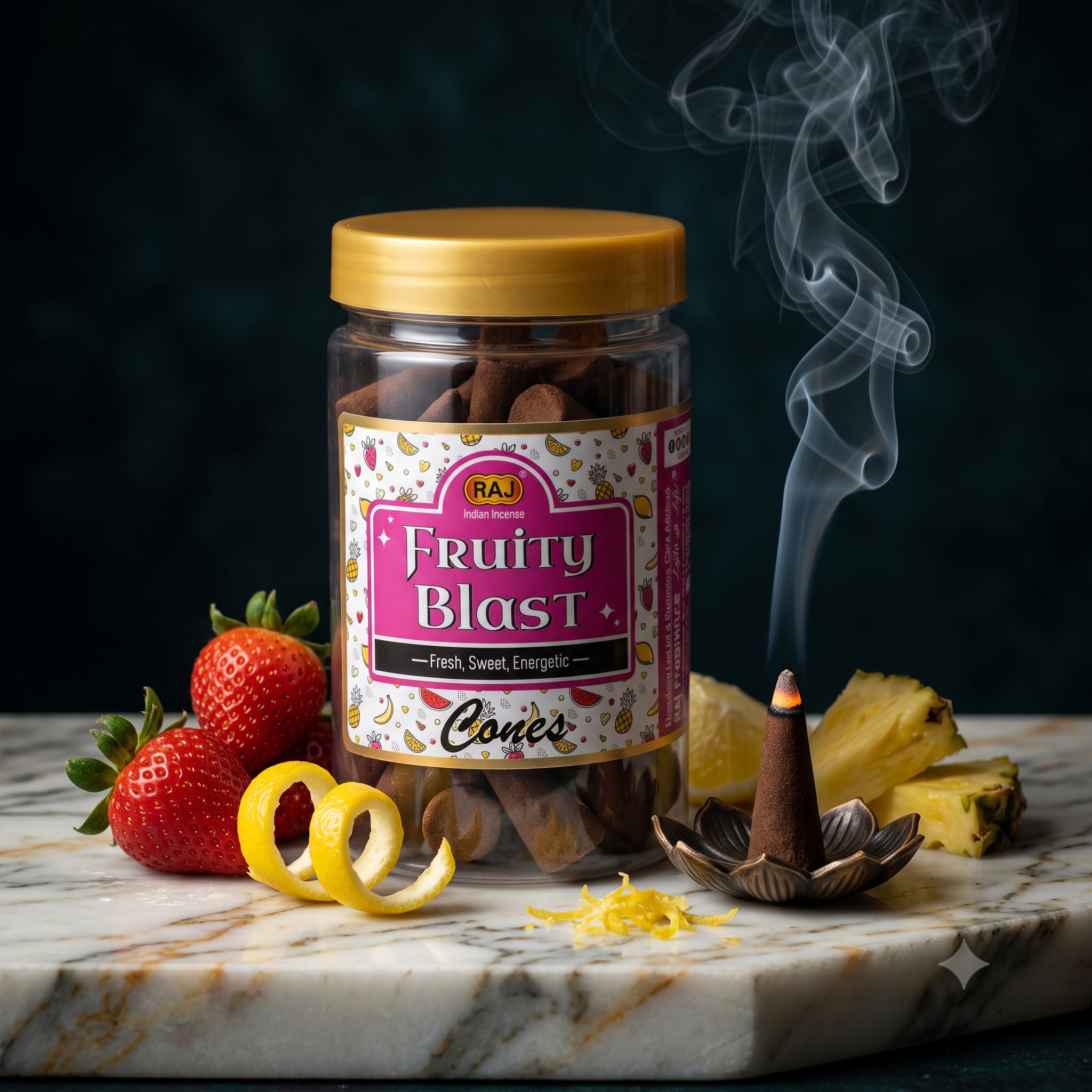 Fruity Blast Incense Cones