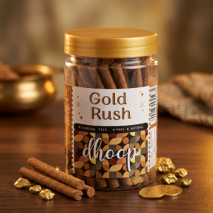 Gold Rush Dhoop Sticks