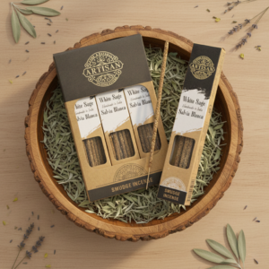 Artisan White Sage Smudge Incense Sticks